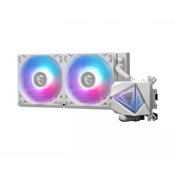 MSI MAG Coreliquid I240 šķidruma dzesēšanas komplekts 12 cm Balts 1 gab.