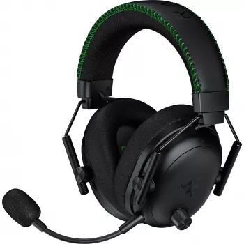 Razer BlackShark V3 Pro Xbox, bezvadu spēļu austiņas, melnas, ANC, 2,4 GHz dongle, Bluetooth, USB, 3,5 mm ligzda