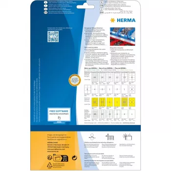 Herma 8035 Dzeltena līmlente