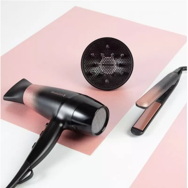 REMINGTON Asciugacap.2200e 3temp/2vel Rose Shimm matu žāvētājs