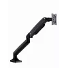 Monitora stiprinājums GEMBIRD MA-DA1-03 17–35 collu ekrāniem, 10 kg, VESA 75x75–100x100, skava/caurums, melns