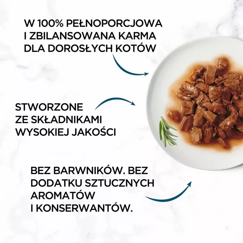 PURINA Gourmet Perle Mix - mitrā barība kaķiem - 60x85 g