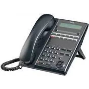 Galda IP/ISDN komforta telefons NEC SL2100 Type B — Melns