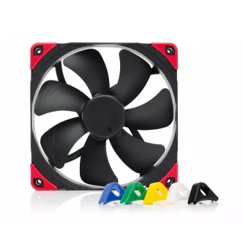 140 mm Noctua NF-A14 PWM chromax.black.swap korpusa ventilators, 12V, 300–1500 RPM, PWM, 140,2 m³/h, 24,6 dB
