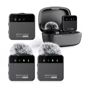 Easypix MyStudio Wireless Mic Duo 62022 – Bezvadu mikrofonu komplekts