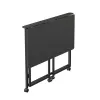 Saliekamais galds Maclean MC-1250 B, melns, mobilais, 100x50 cm, max. 50 kg