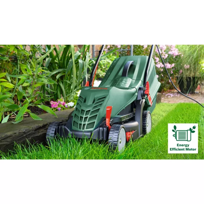 Bosch EasyRotak 32-205 aizmugures stūmējzāles pļāvējs, AC, zaļš