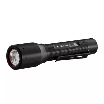 Rokas lukturis Ledlenser P5 Melns, LED, 140 lm, AA baterija, IP54, alumīnijs, kabatas klipsis