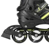 Nils Extreme NH18191 2IN1 Inline Skates MELNI/Laima IZM. L (39-43) Ar Maināmiem Hokeja Slidām