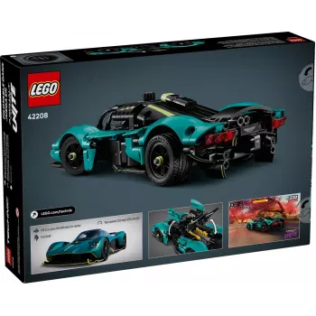 LEGO Technic konstruktors Aston Martin Valkyrie modelis 1:8 mērogā, 707 detaļas, ieteicams no 9 gadiem