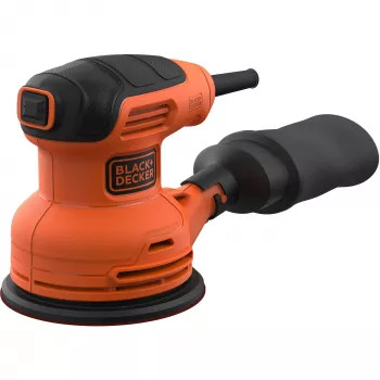 Black & Decker BEW210 Orbitālā slīpmašīna 14000 apgr./min Melna, Oranža