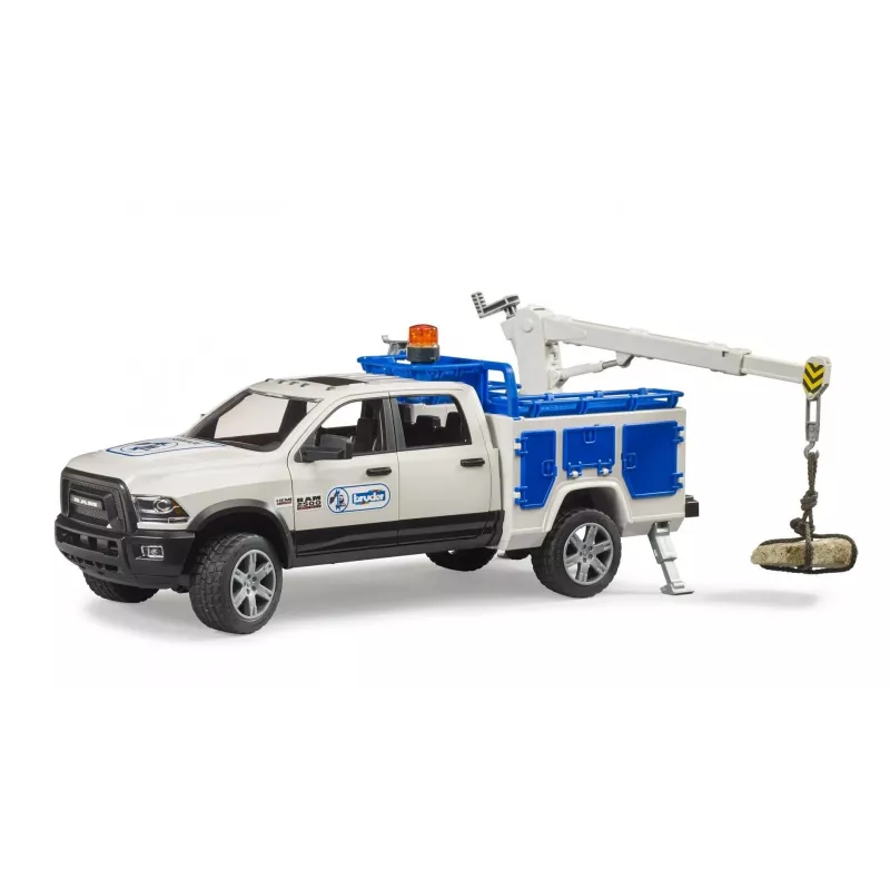 Auto Dodge RAM 2500 Serviss ar Rotējošo Gaismu BRUDER 02509