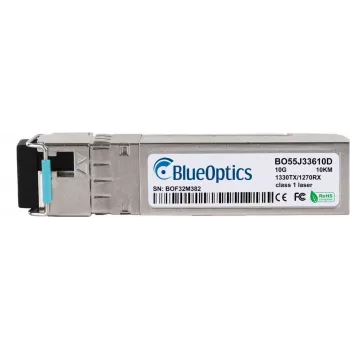 BlueOptics FN-TRAN-SFP+BD33-BO SFP+ šķiedru optikas raiduztvērēja modulis LC