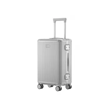 Ceļojuma koferis Xiaomi BHR9078GL Alumīnija rāmis Cietā apvalka Sudrabs 690mm