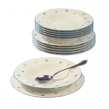 Porcelāna vakariņu komplekts SELECT Marie-Luise 001.727513 6 personām ar servēšanas traukiem