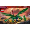 Konstruktoru komplekts LEGO NINJAGO 71829 Lloyda zaļais meža pūķis, 128 gabali, 2 minifigūras, vecumam no 6 gadiem
