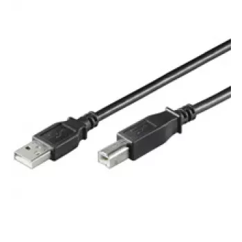 Wentronic Goobay USB 2.0 Hi-Speed pagarinātājkabelis, melns, 1,8 m - USB 2.0 spraudnis (A tips) > USB 2.0 ligzda (A tips) (68903)