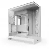 PC korpuss NZXT H9 Flow RGB+ — balts, ATX/EATX/Micro-ITX, rūdīts stikls, 3x140mm priekšā + 1x120mm aizmugurē