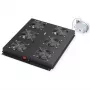 Dzesēšanas ventilators ROLINE 19 inch jumta montāžas bloks 6 ventilatori Termostats Melns