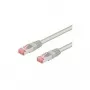 Wentronic Goobay CAT 6 savienojuma kabelis, S/FTP (PiMF), Pelēks, 20 m - LSZH bezhalogēna, Varš (50893)