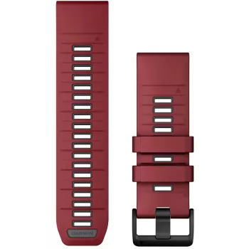 Garmin QuickFit 26 mm siksniņa Graphite Red 010-13393-06