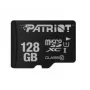 PATRIOT PSF128GMDC10 128 GB MicroSDXC atmiņas karte, UHS-I Class 10 U1, 80 MB/s, melna