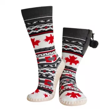 Apsildāmas čības Glovii GQ4M unisex — ziemas poliestera augšdaļa, sintētiskā zole, oglekļa šķiedras, viens izmērs, daudzraksts (pelēks/sarkans/balts)