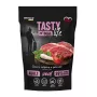 Slapjā suņu barība BIOFEED Tasty Life Teļa gaļa — 90% Teļa gaļa, 500 g Pouch, Bezgraudu, Pilnvērtīga barība