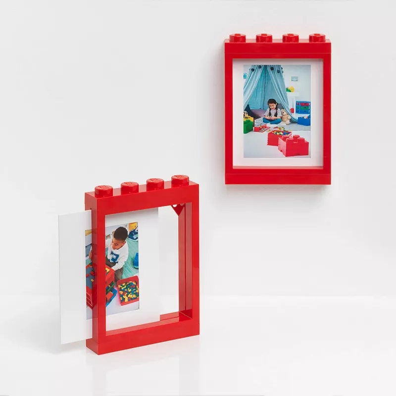 Foto rāmis room copenhagen LEGO Bright Red 41131730 — dekoratīvs galda rāmis, spilgti sarkans
