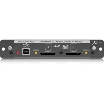 Behringer X-LIVE ierakstīšanas karte X32 sērijas mikseriem