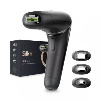 Epilators Silk'n 7 Intense pulsed light IPL Melns