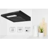 Iebūvējamā tvaika nosūcējs MPM MPM-61-PX-73, melns nerūsējošais tērauds, 600×190×560 mm, 175 m³/h, oglekļa filtrs