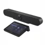 Logitech Rally Bar + Tap Cat5E Graphite komplekts Microsoft Teams telpām – videokonferenču sistēma (videokamera + skārienkontrolleris)