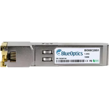 BlueOptics R9D17B-BO SFP raiduztvērējs, vara RJ45 1000BASE-T, 100 m (saderīgs ar HPE Aruba)