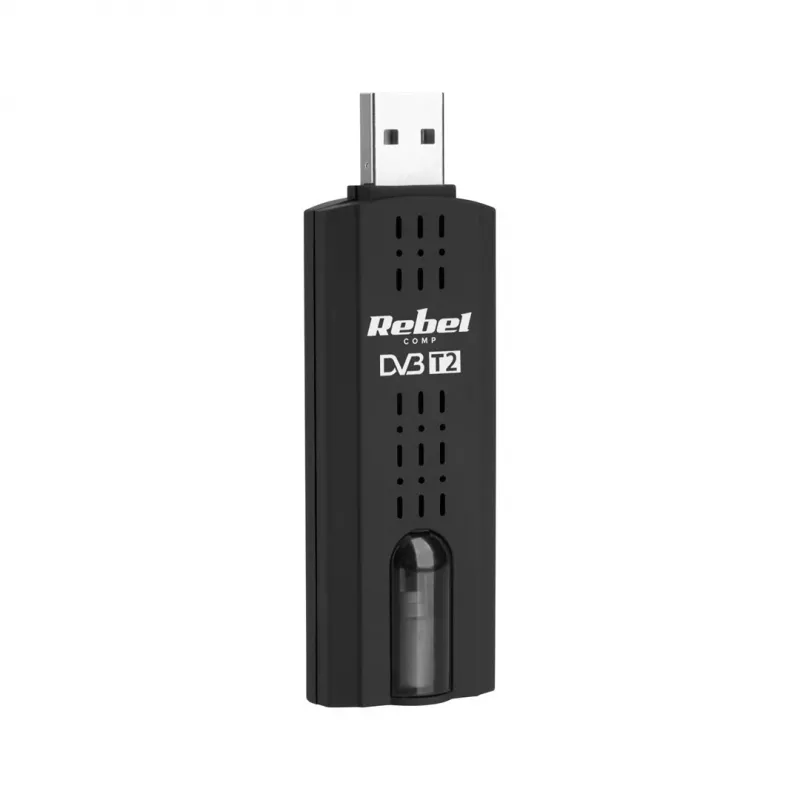 Digitālās TV uztvērējs Rebel Comp KOM1060 — DVB-T2 HEVC