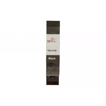 Pārlādēta tintes kasetne Ink TBH-615B (HP Nr. 15-C6615DE) Melna
