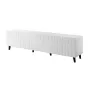 TV skapis cama meble BARI 200x42x52 balts matēts — 200×42×52 cm