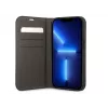 GUESS Book Case Apple iPhone 14 Pro Max Gumija/Silikons Melns