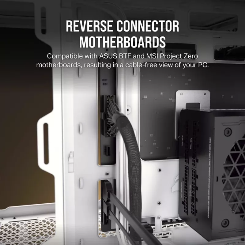 Corsair 6500D AIRFLOW Midi Tower Balts
