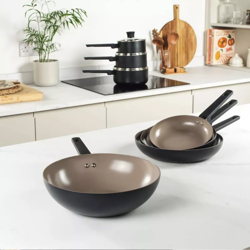 Cepamā panna Salter BW12882EU7 28 cm keramikas nepiedegošais pārklājums