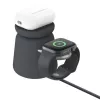 Bezvadu lādētājs Belkin WIZ027VFH36 2-in-1 magnētiskais Qi2 15W iPhone un Apple Watch