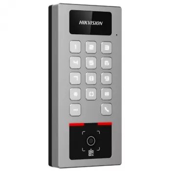 Piekļuves kontrolieris Hikvision DS-K1T502DBWX-QR — biometrijas/QR terminālis