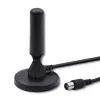 Iekštelpu TV antenna QOLTEC 57016 DVB-T2 — kompakts modelis ciparu virszemes uztveršanai