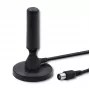 Iekštelpu TV antenna QOLTEC 57016 DVB-T2 — kompakts modelis ciparu virszemes uztveršanai
