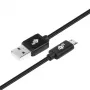TB Micro USB - USB 1.5 m kabelis melns (AKTBXKU2SBA150B)