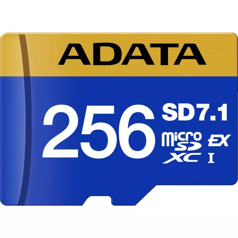 ADATA Premier Extreme microSDXC SD7.1 Express atmiņas karte 256GB, 800 MB/s lasīšana, 700 MB/s rakstīšana, UD256GEX3L1-C
