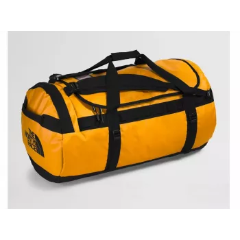The North Face Base Camp Duffel L ceļojumu soma 95 L Poliesters Melna, Dzeltena
