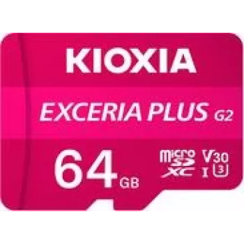 Kioxia 64GB MicroSDXC UHS-I EXCERIA PLUS G2 atmiņas karte