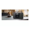 Pārnēsājamais radio Muse M-091 R — FM/AM, LCD ekrāns, AC vai AA/D baterijas, rotējošs skaļums, 1.1 kg, melns