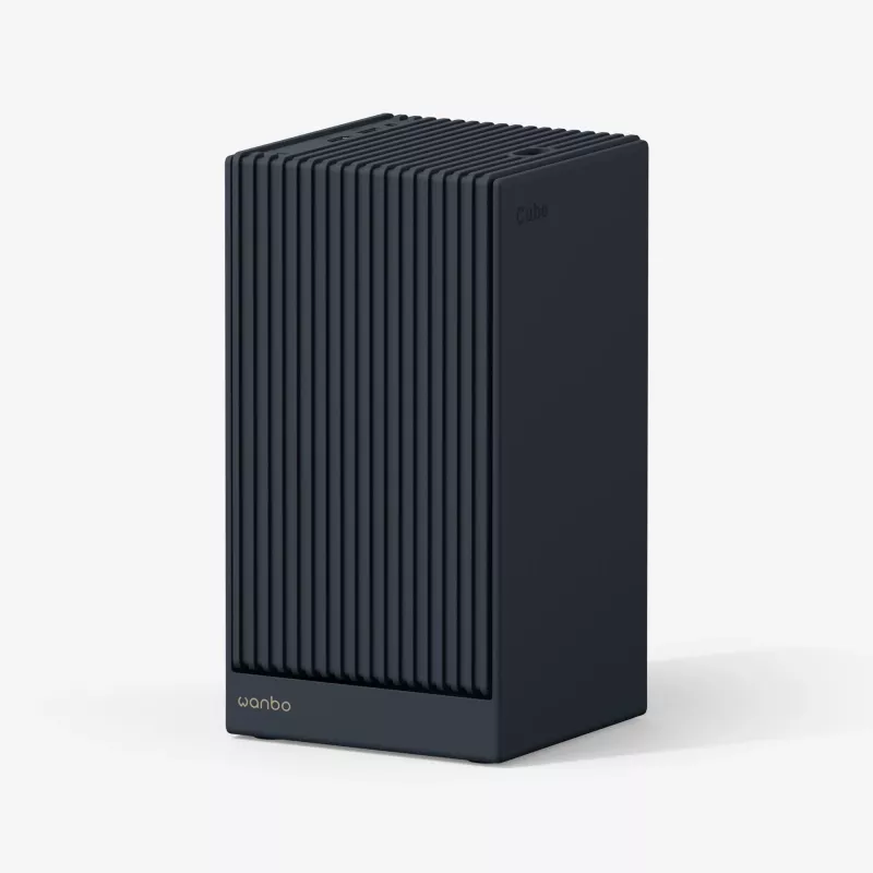 Portatīvais LCD projektors WANBO Cube 2 Pro — 500 ANSI lūmeni, 1080p (1920x1080), LED, automātiska fokusēšana, Android TV, 1.2:1 tālummaiņa, 8 W, Melns